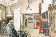 Carl Larsson The Other Half of the Studio oil painting artist